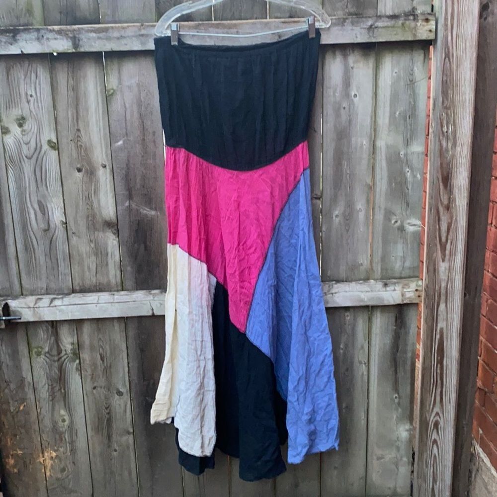 Strapless summer dress sz. S